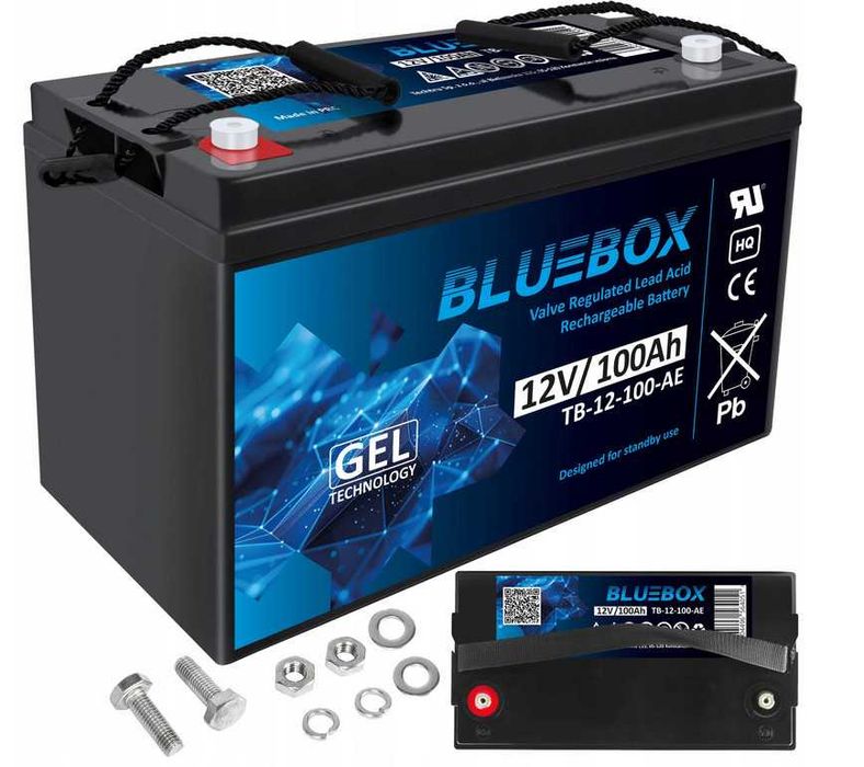 Акумулятор гелевий BLUEBOX VRLA GEL 12V 100AH