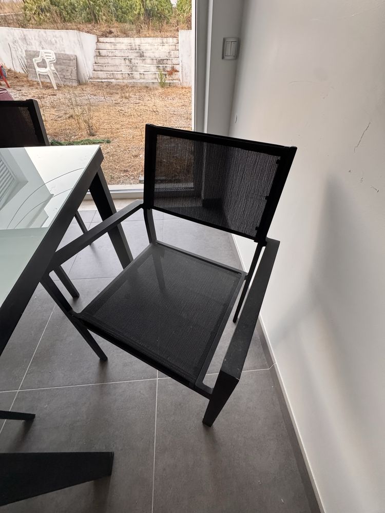 Conjunto Mesa Jantar extensivel 6/8pax