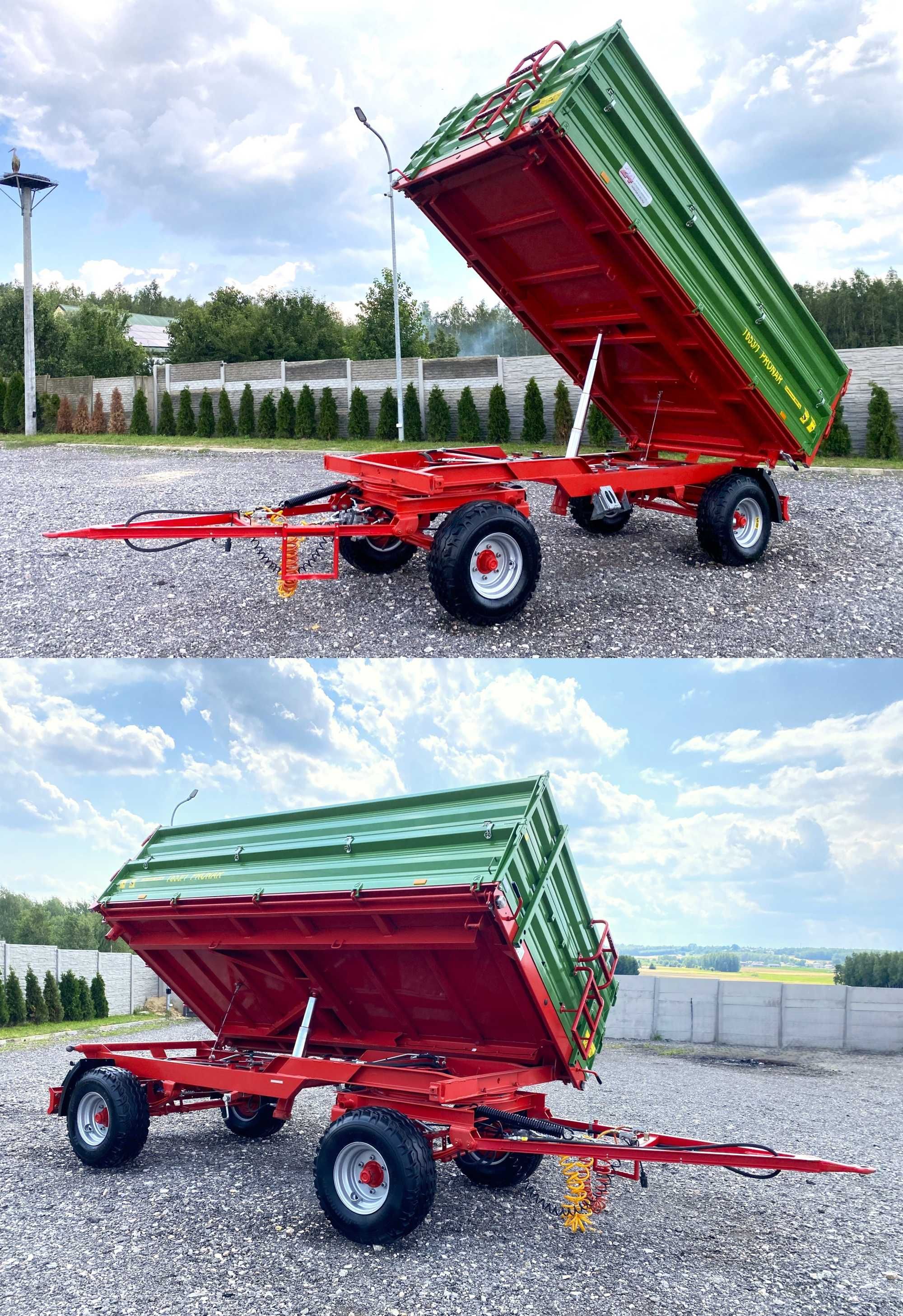 Przyczepa PRONAR T653/1 5 ton STAN IDEALNY jak NOWA