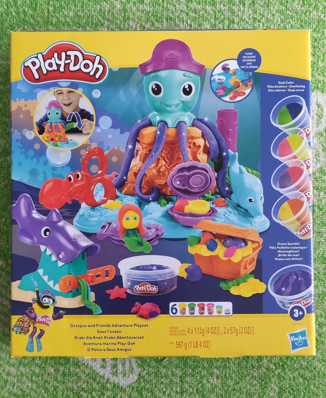 Play doh ośmiornica podmorska przygoda