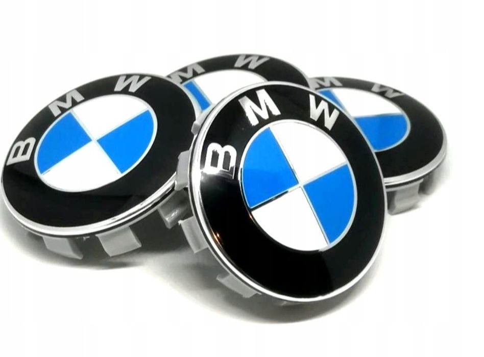 *NOWE* Dekielki 68mm BMW komplet 4szt. dekle zaślepki