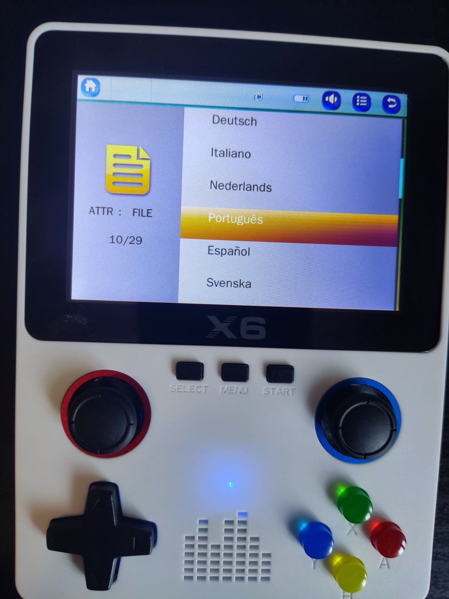 Consola X6 Handheld