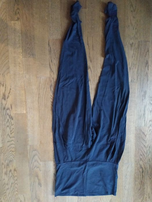 spodnie z zapietkiem szare ciazowe jak legginsy S M