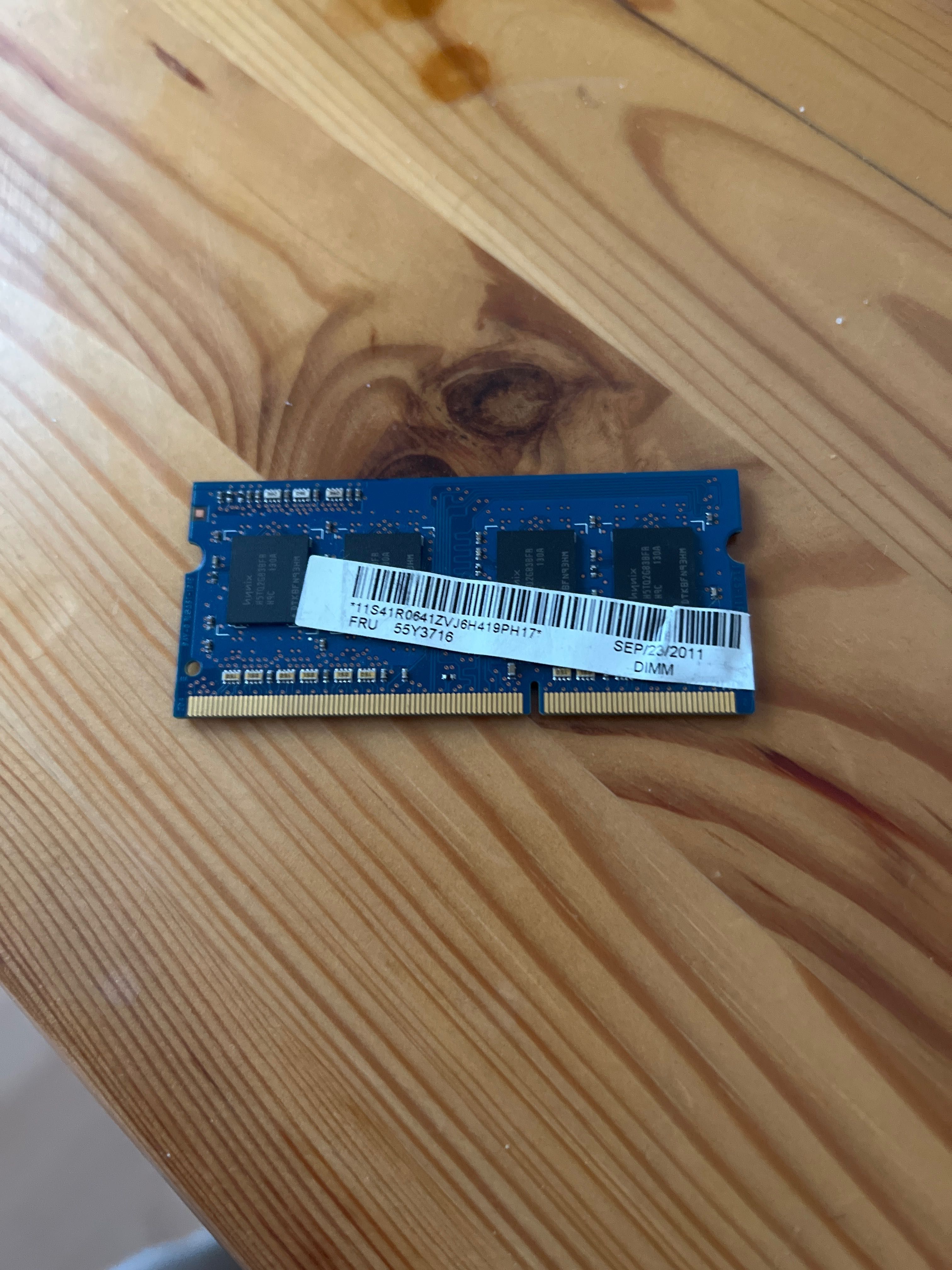 ram ddr3 2gb hunix