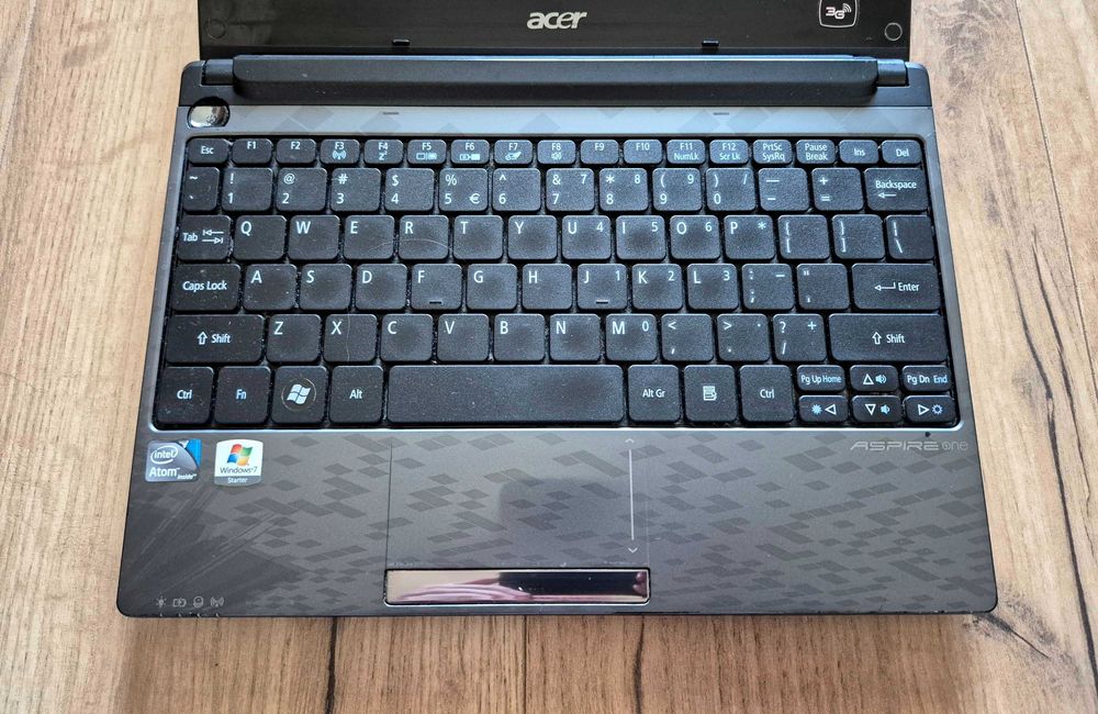 Laptop Acer Aspire One D260 10,1" 1GB RAM 250GB HDD Windows 7