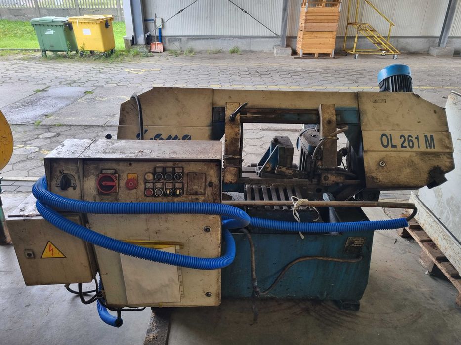 Piła taśmowa przecinarka  automatyczna do metalu Siloma OL 261 M
