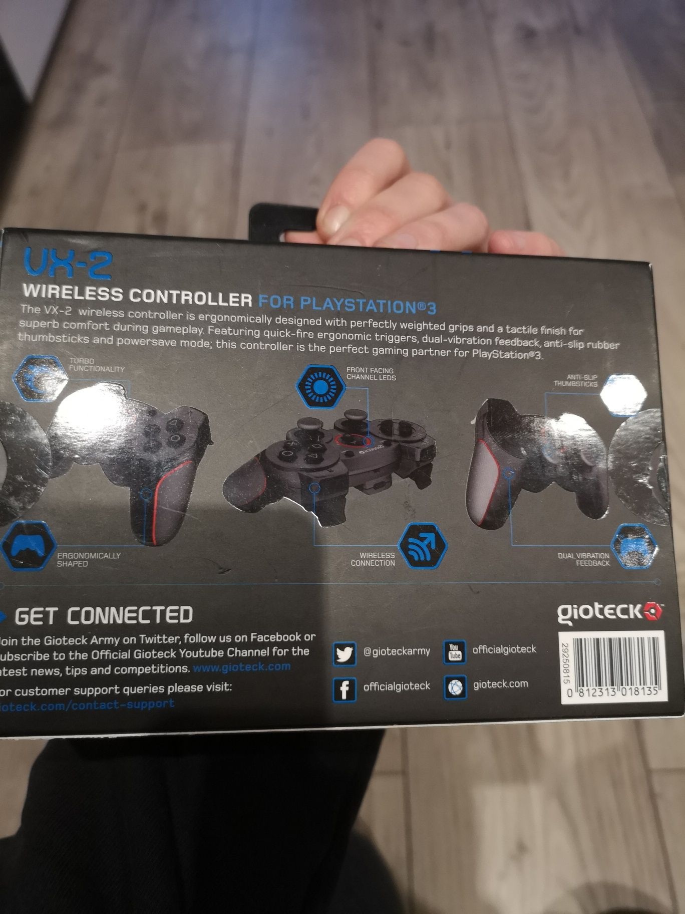 Pad gioteck vx 2 playstation 3