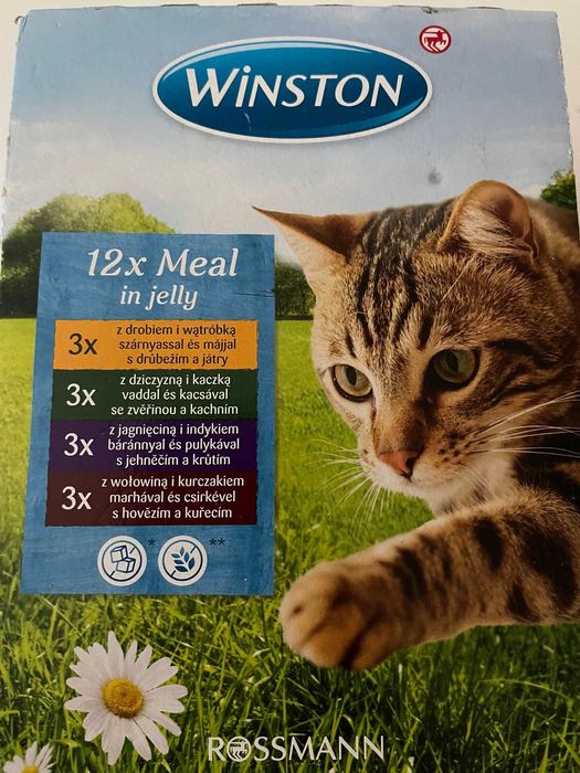 karma dla kota Winston 72x100 mix jelly i gravy