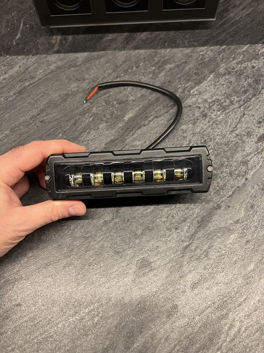 Led фара, дополнительный свет на мото.