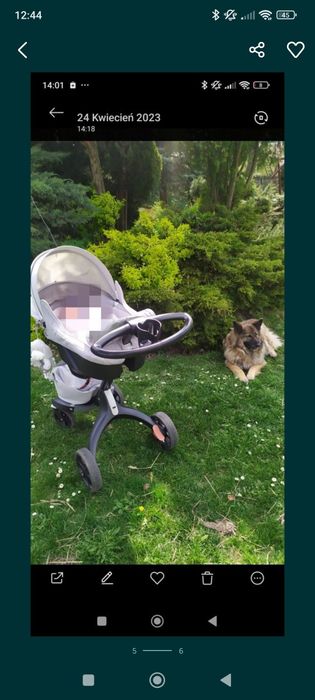 Stokke trailz, stokke xplory V5, gondola, spacerówka, nosidło, 4w1