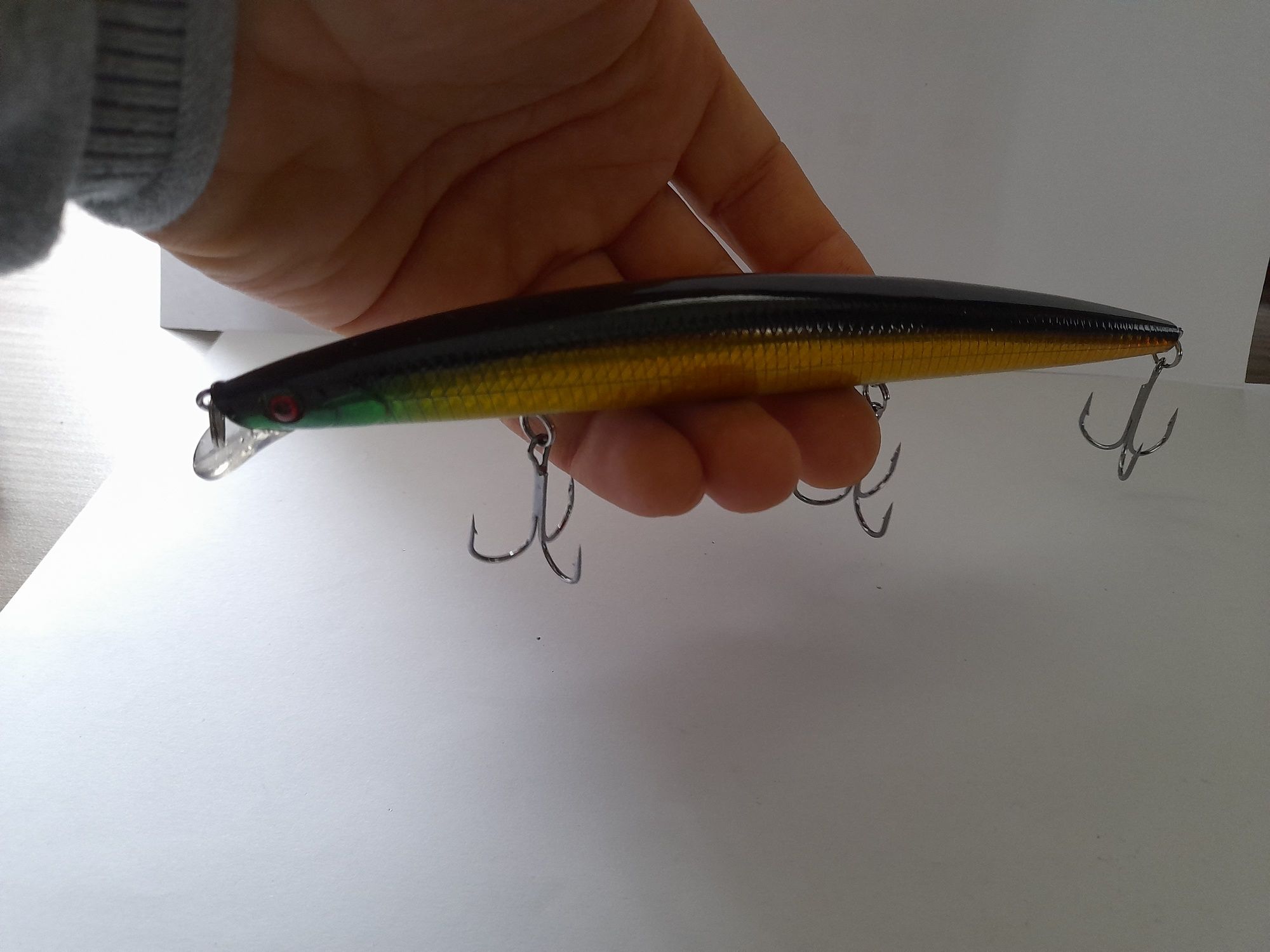 Amostra para pesca spinning