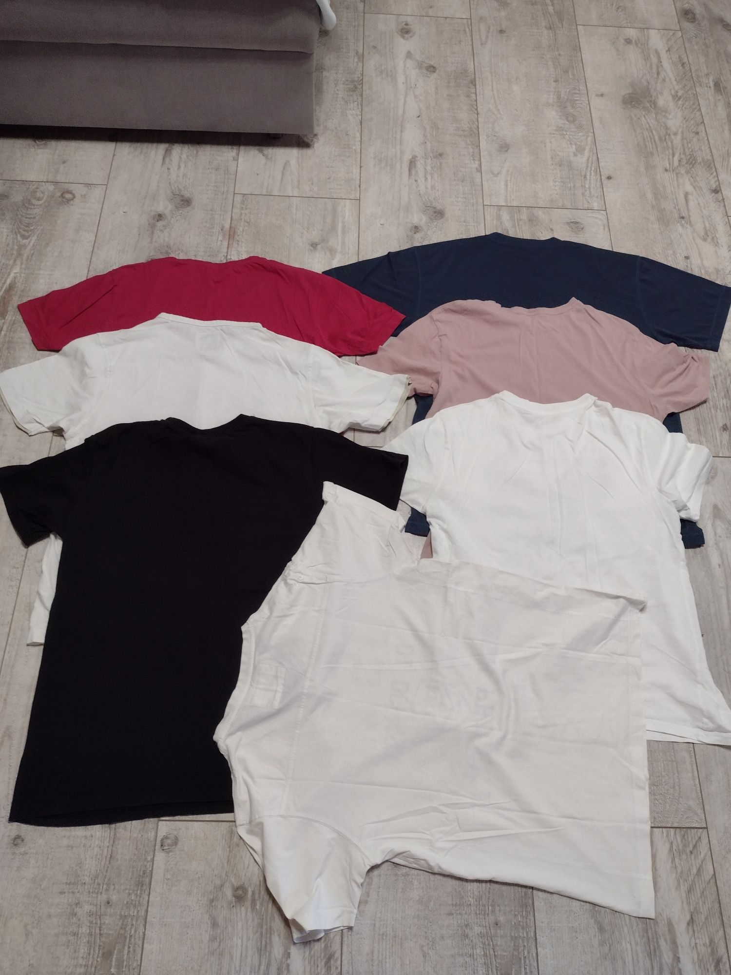 7szt T-shirty chłopięce M/L/170/176