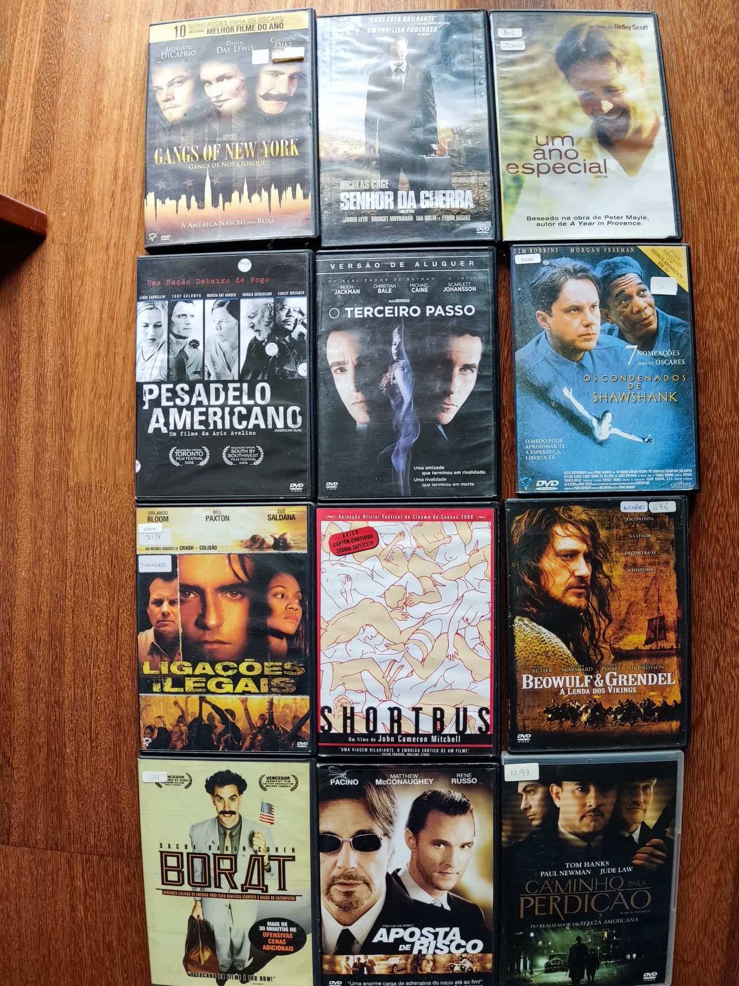 Lote de Filmes - DVD