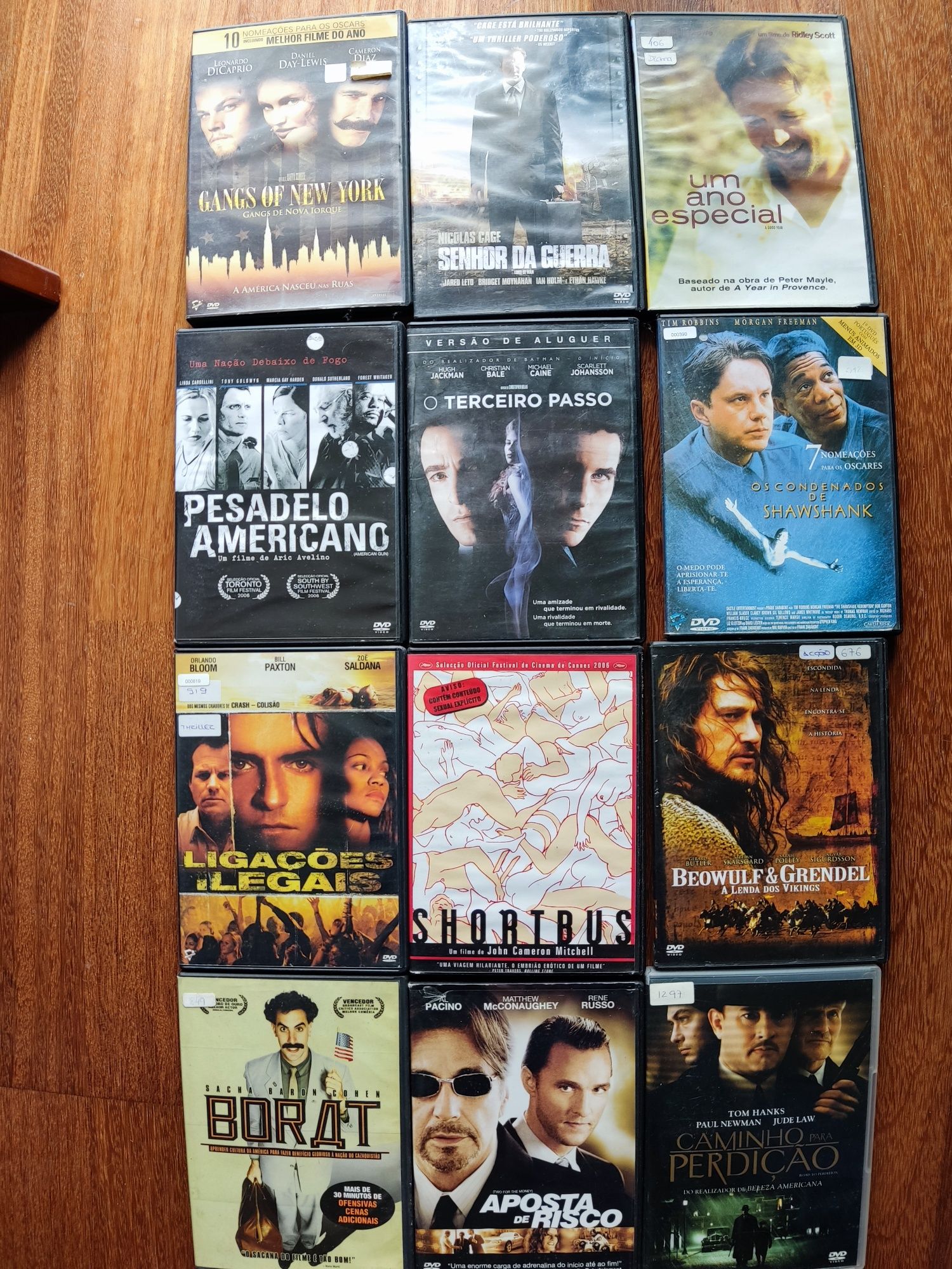 Lote de Filmes - DVD