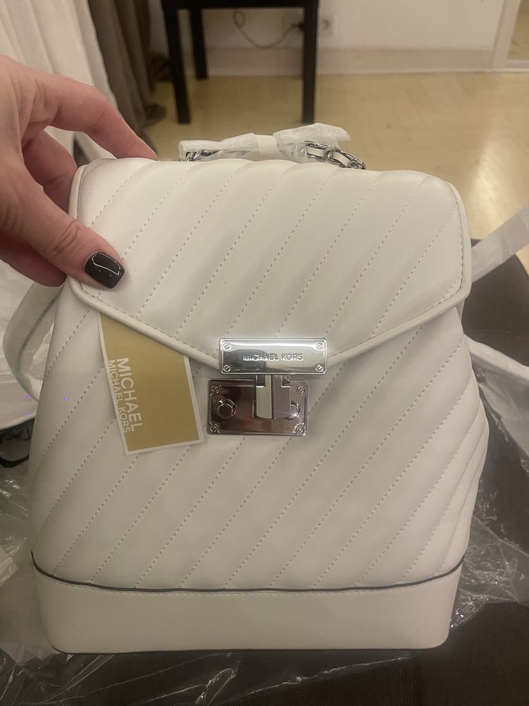 Продам Рюкзак женский кожаный Michael Kors 35F1SXOB6U Optic White