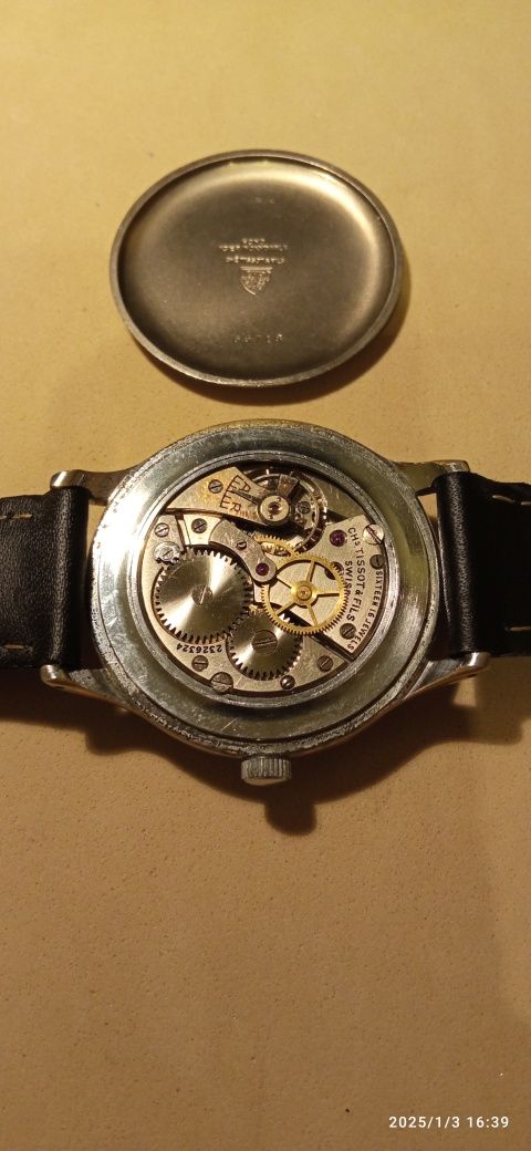 Zegarek Tissot vintage lata 50-te,37mm.