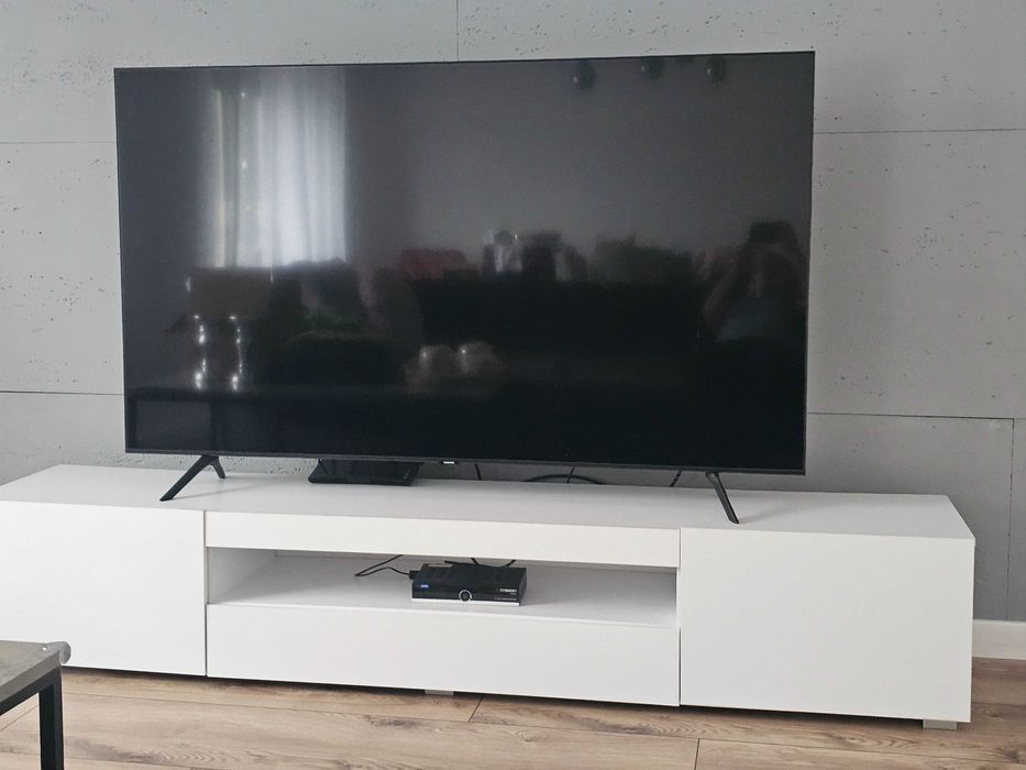 Szafka rtv biala 200cm