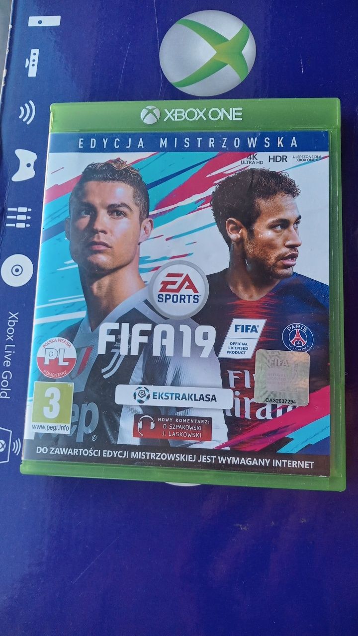 FIFA 19 edycja mistrzowska Xbox one gra na konsolę