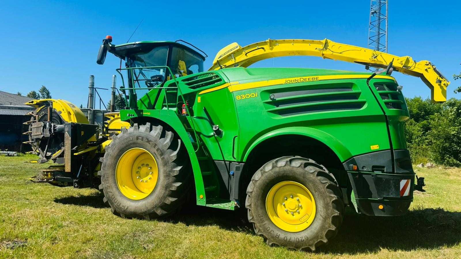 John Deere 8300i Kemper Plus 460 ProDrive 40Km/h