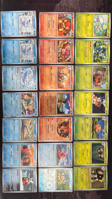 114 Cartas Pokémon – Near Mint (Scarlet & Violet: Paradox Rift)