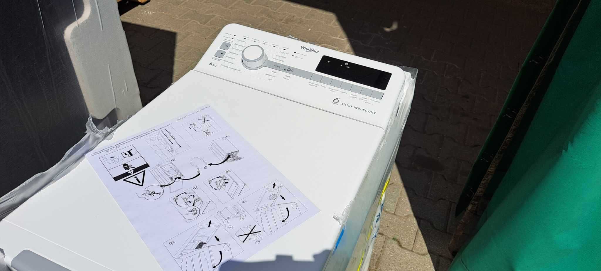 Nowa Pralka Whirlpool TDLR 6241BS PL/N24m-ce gw FV23%
