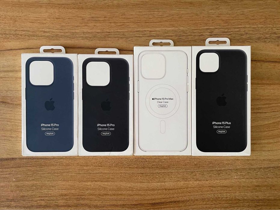 Чохол iPhone 14/15 (Pro/Max/Plus) - Silicone/Clear Case (Оригінал)