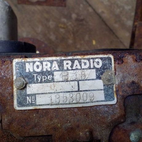 Kolekcjonerskie radio Nora typ B 18 Chassis