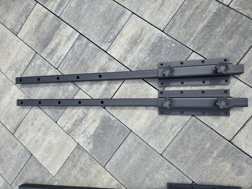 Dostawki do stołu, prowadnice metalowe przedłuzki 2 szt