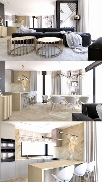 Projektowanie wnętrz/ Aranżacja wnętrz / Projektant / Wizualizacje 3D