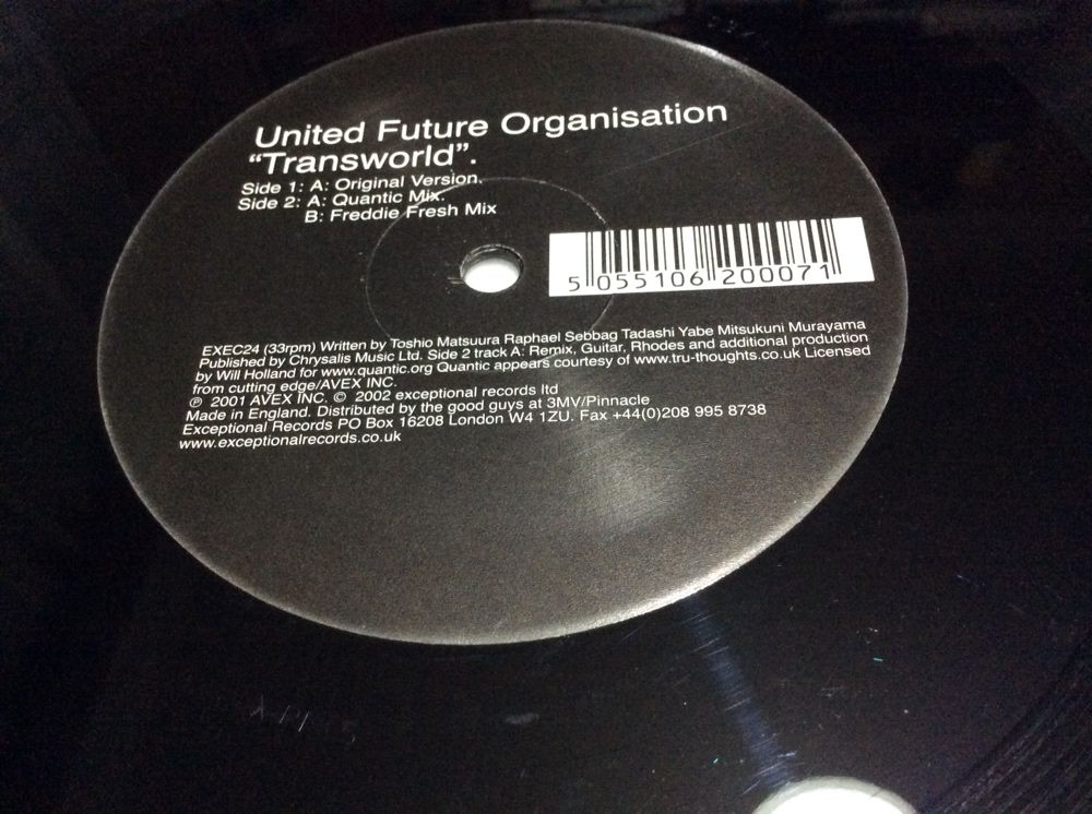 United Future Organisation Transworld Electrónica Breakbeat House