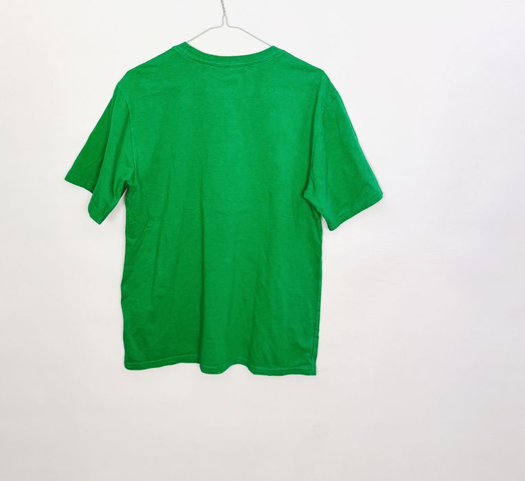 Zielony t-shirt świąteczny z napisem XL 42