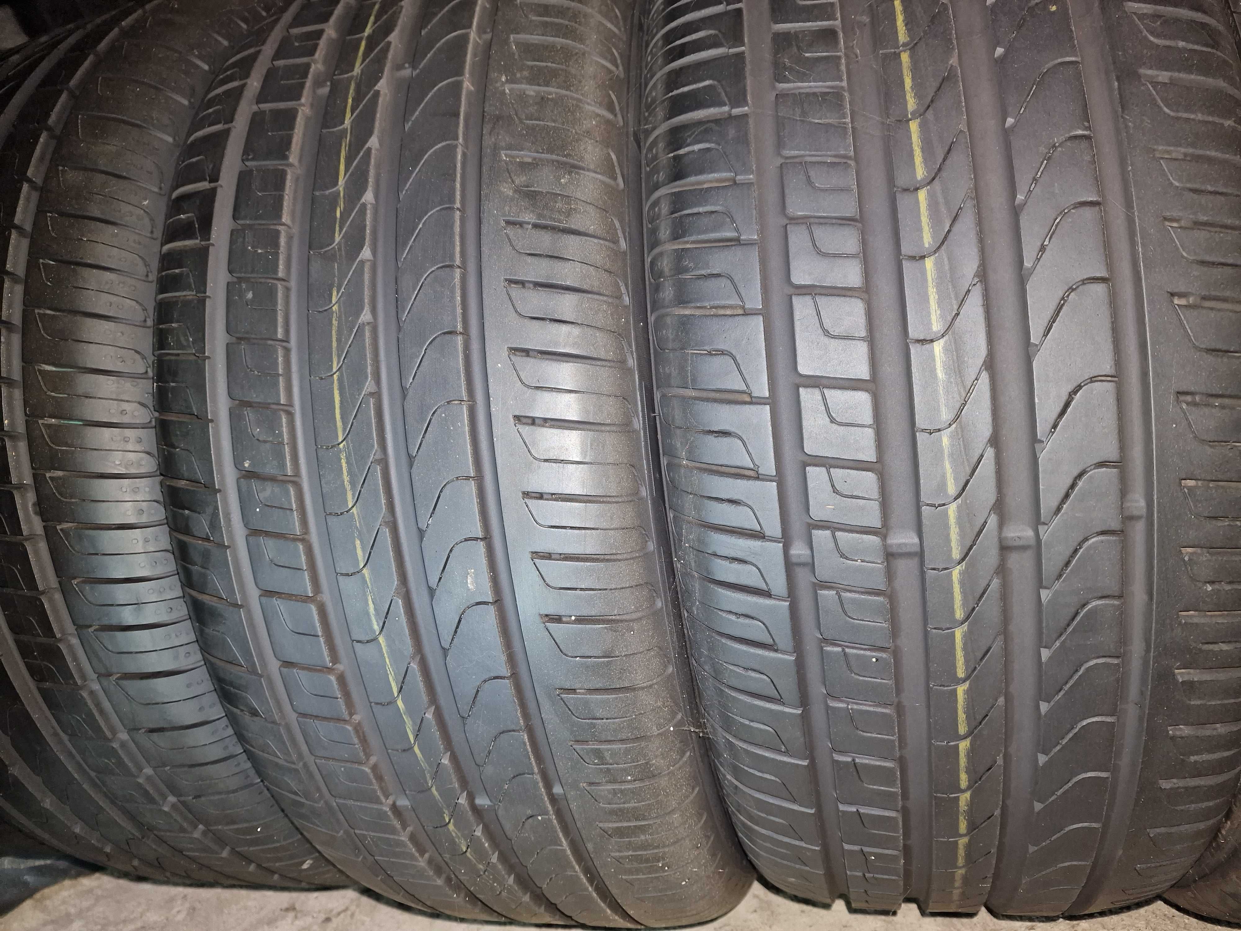 255/40/20 Pirelli p7 cinturato, AO-Audi  7mm 19-20r. super komplet