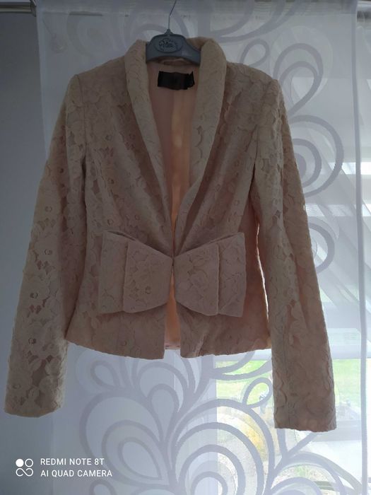 Beżowy żakiet H&M