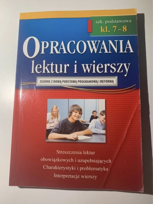 Opracowania lektur i wierszy
