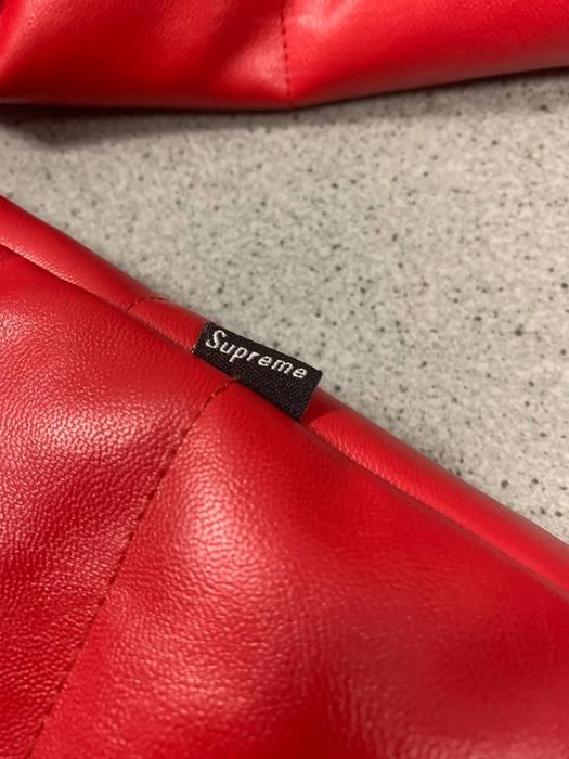 FW17 Supreme x The North Face Red Leather Nuptse Puffer Jacket

Medium