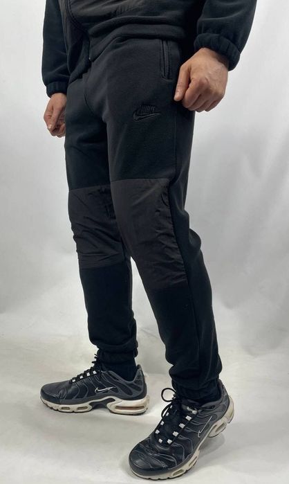 Мужской спортивный костюм Nike теплый флисовый