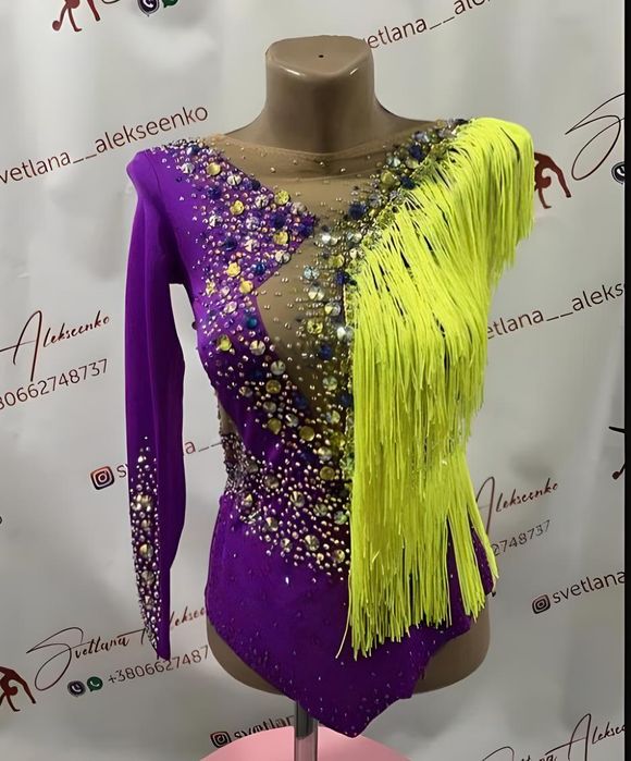 Купальник для художньої гімнастики хдожественной гимнастики 146 - 156