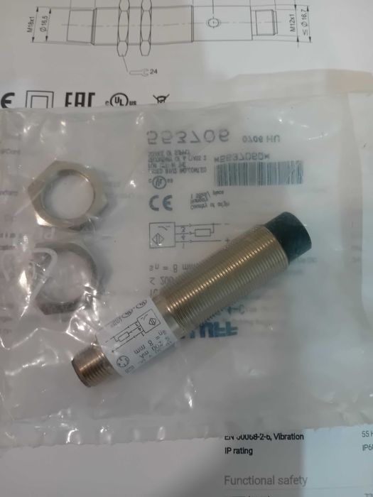 Sensor indutivo 18mm pnp 24vdc BALLUFF