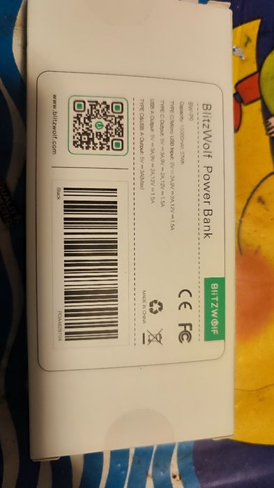 Power bank 10 mAh Blitzwolf