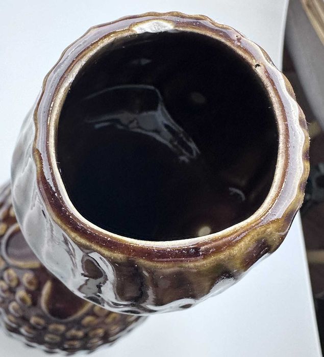 Karafka do wina Piast kamionka Wolański  Bolesławiec PRL