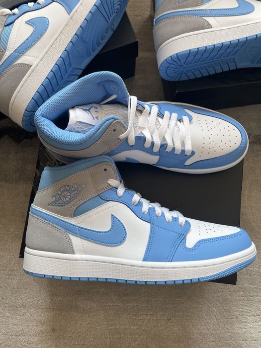 Air Jordan 1 Mid University Blue Grey 42/42,5/43/44