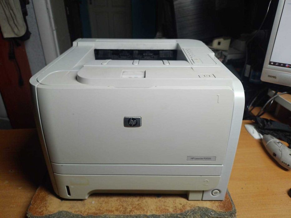 Лазерний принтер HP LaserJet P2035, заправлений 100%