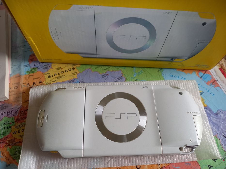 Konsola Sony psp 1000 (1004) ceramic White unikat zestaw