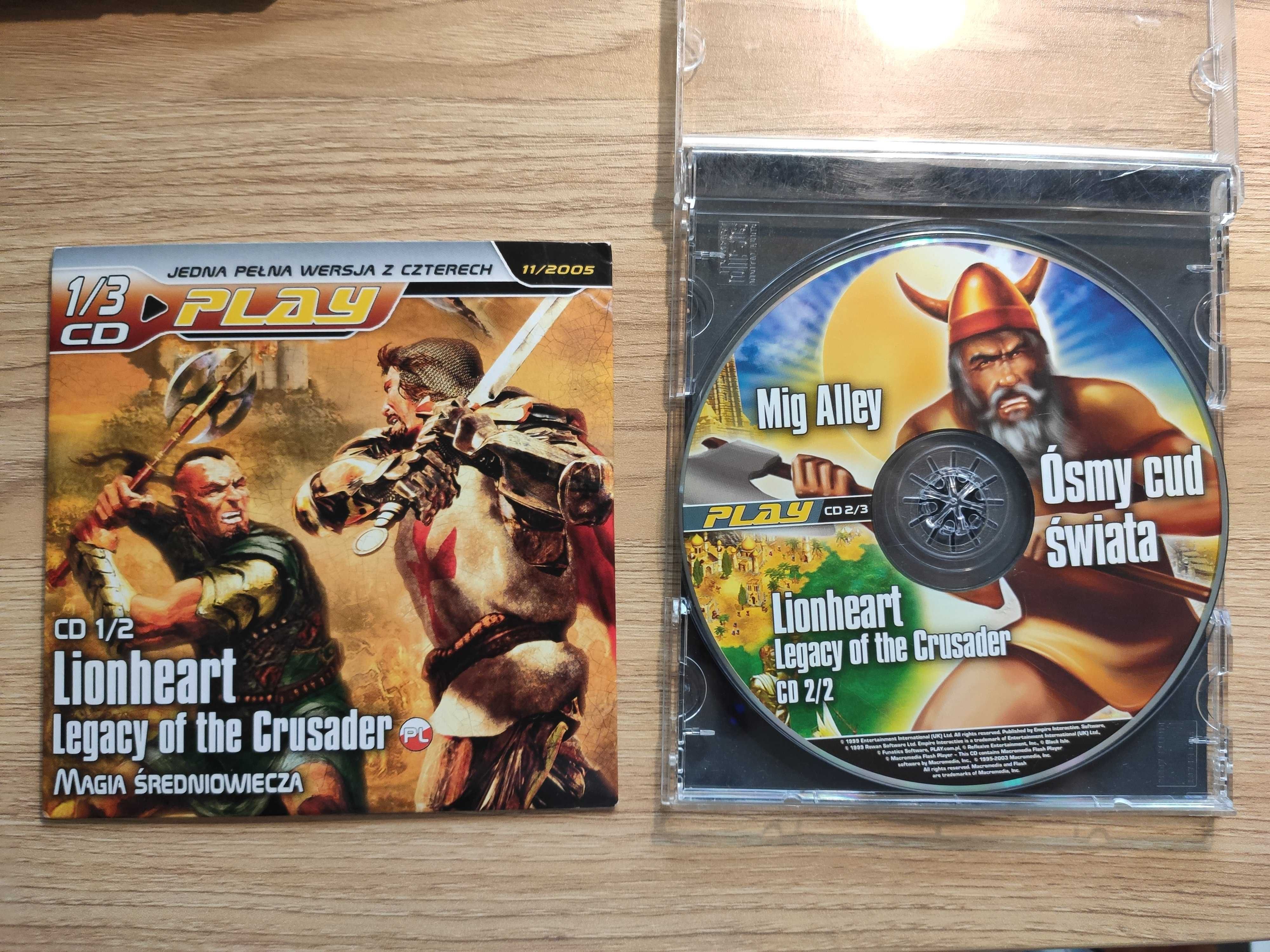 Lionheart Legacy of the crusader - gra PC PLAY 2CD