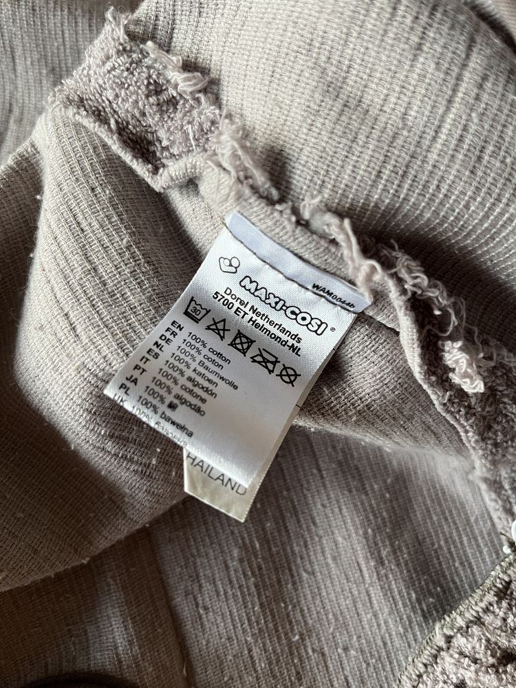 Pokrowiec letni frotte do Maxi-Cosi CabrioFix wkładka antypotliwa