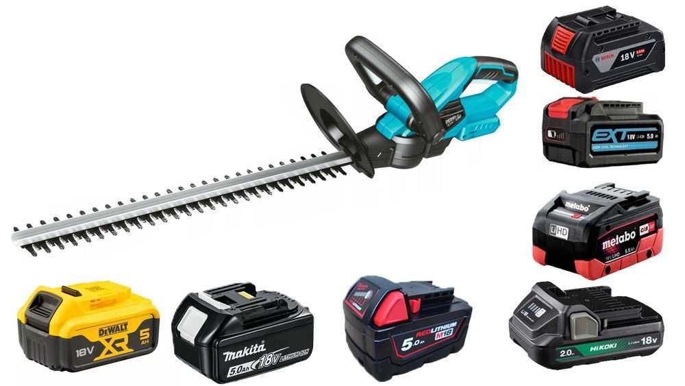 Nożyce do żywopłotu 51Cm DEDRA 18V + Adapter Hikoki Bosch Erbauer
