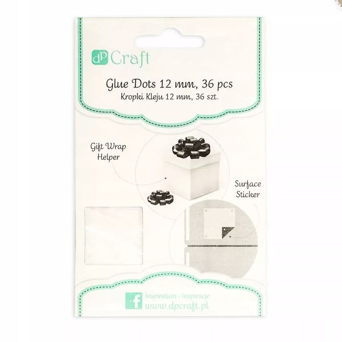 Kropki kleju 13MM 36 SZT. dalprint. Dalprint. Nowy Produkt