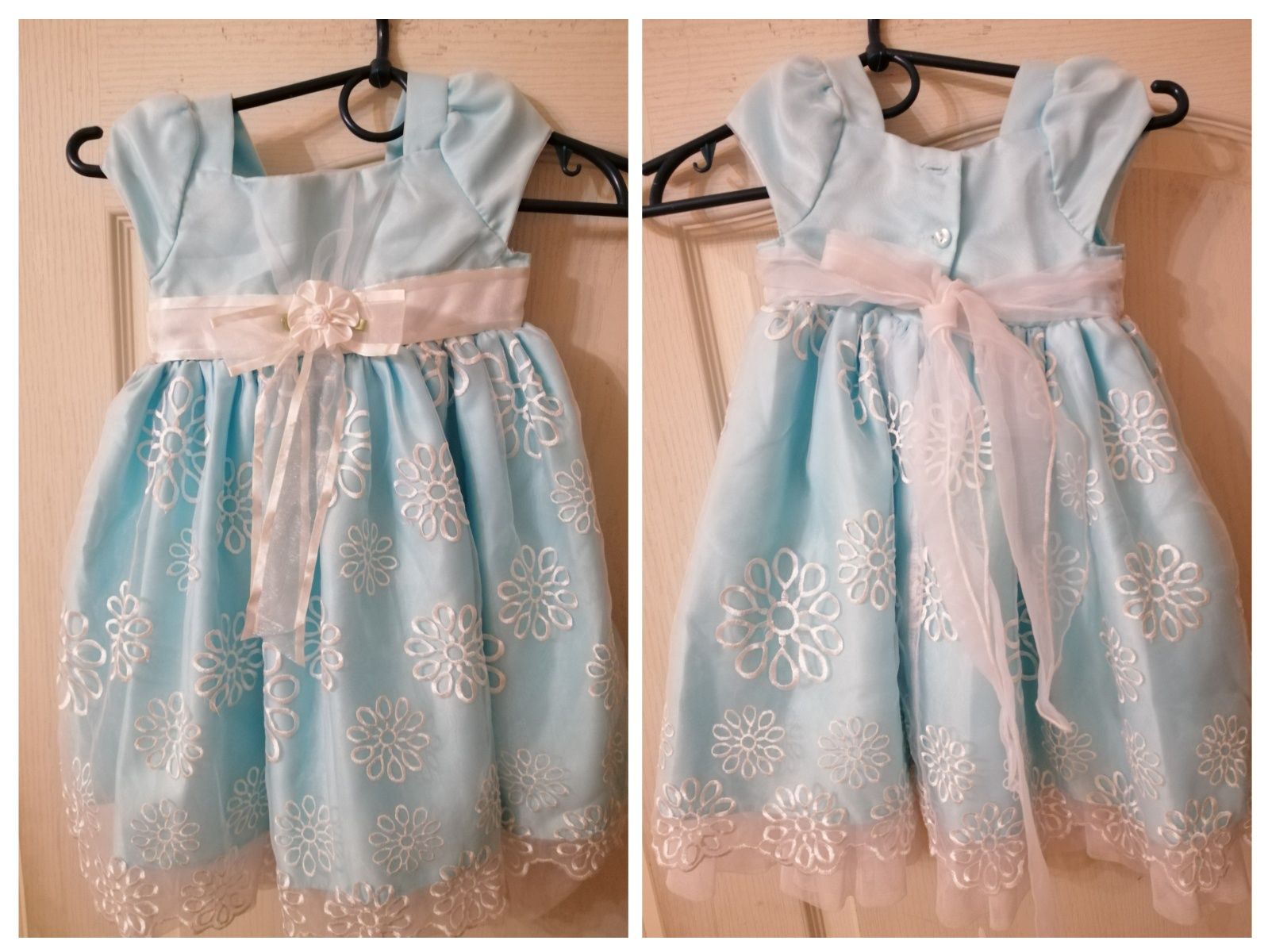 Платье нарядное на девочку размер 2 года