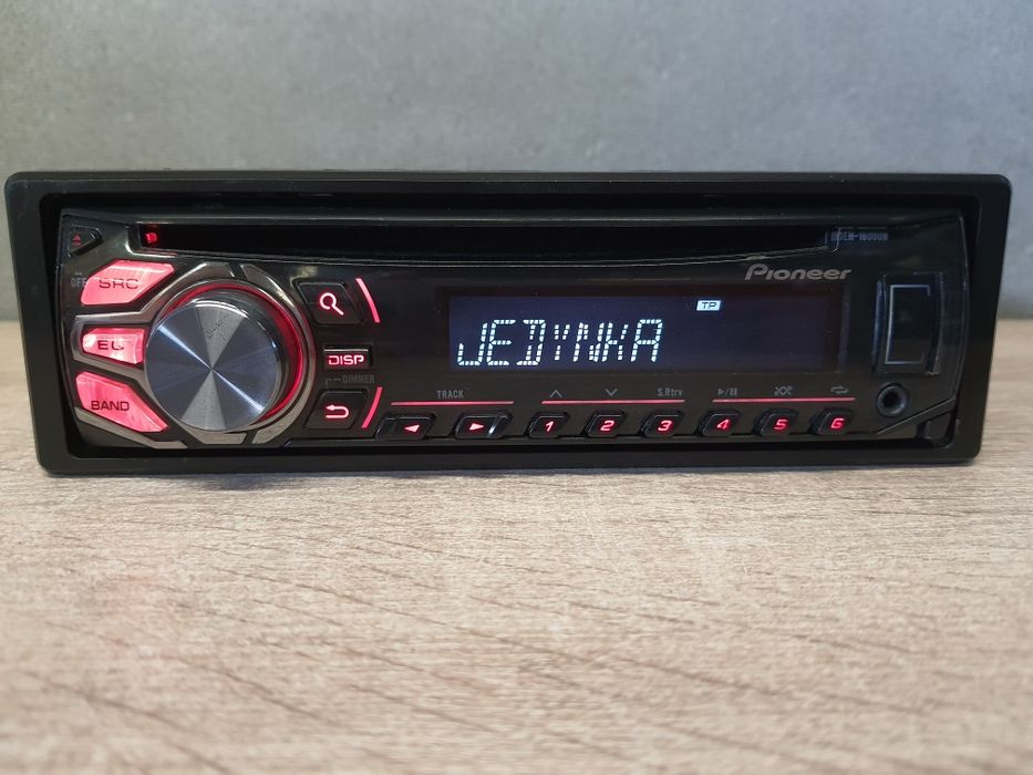 Radio samochodowe Pioneer DEH-1600UB USB CD z MP3 AUX RCA Volkswagen