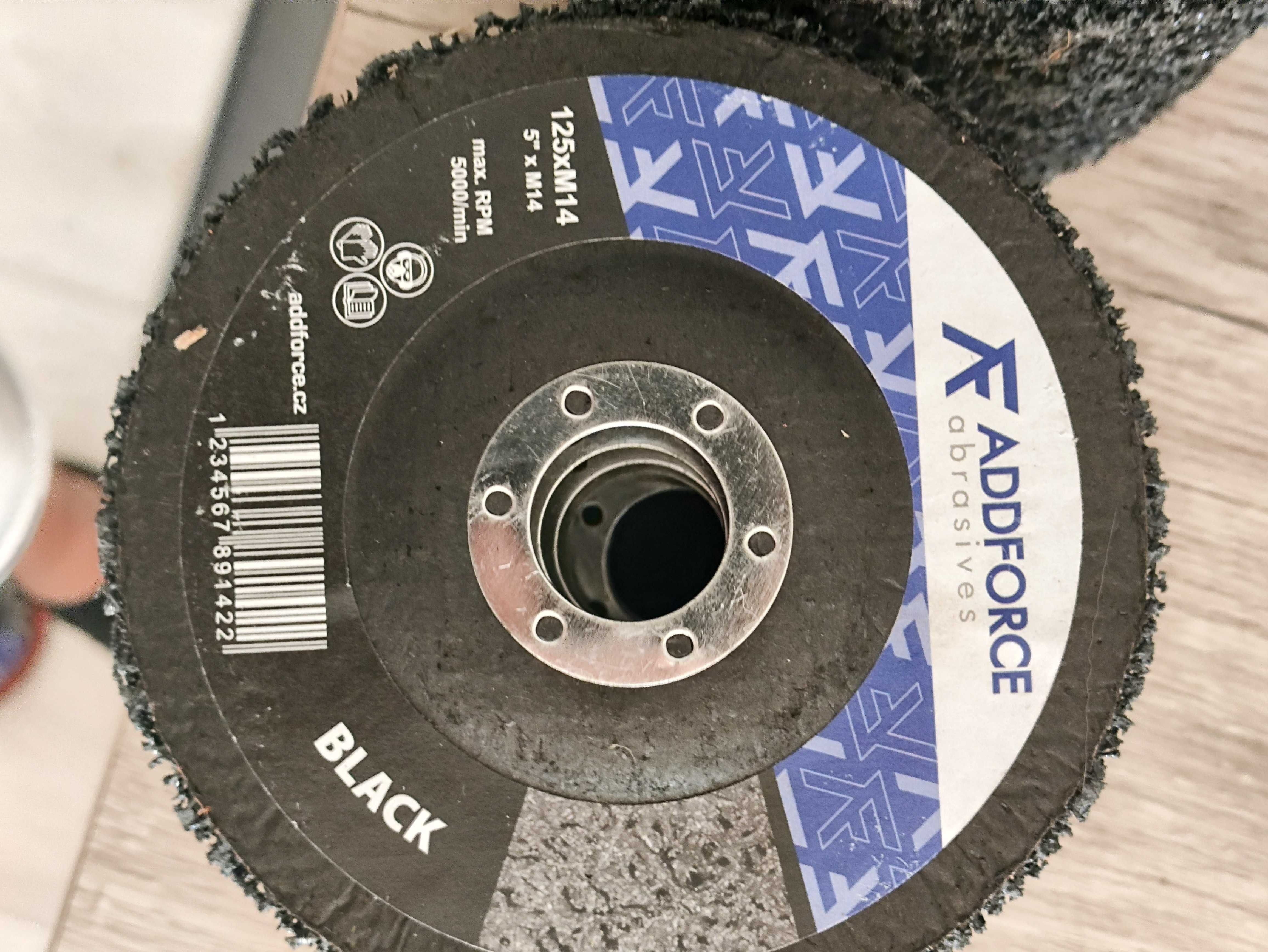 Tarcza Quick-Change ADDforce BLACK XC-RS 125mm NOWA (Zamiennik 3M)